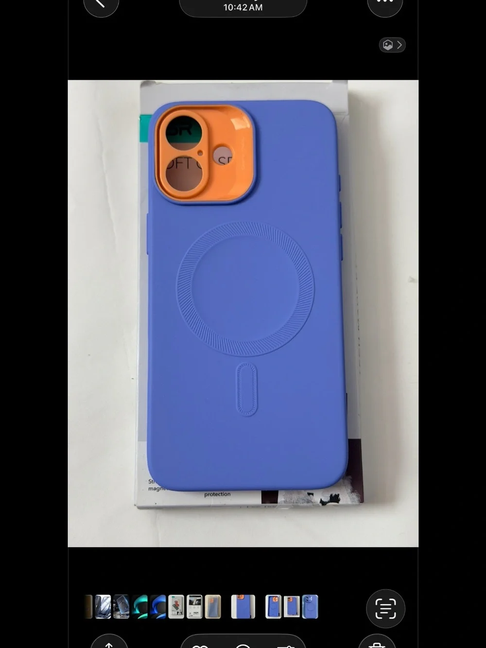 ESR HaloLock Soft Silicone Phone Case - Ultramarine IPhone 16 plus